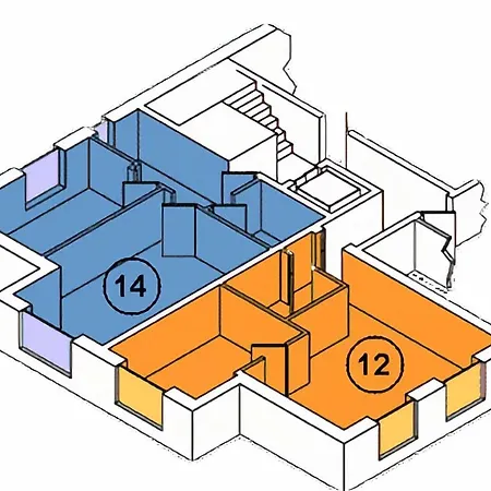 Haus Niedersachsen 12 아파트 *